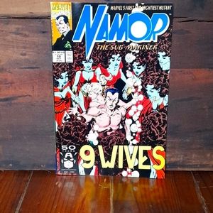 Marvel Comics Marvel's First and Mightiest Mutant Namor The Sub-Mariner 9 Wives